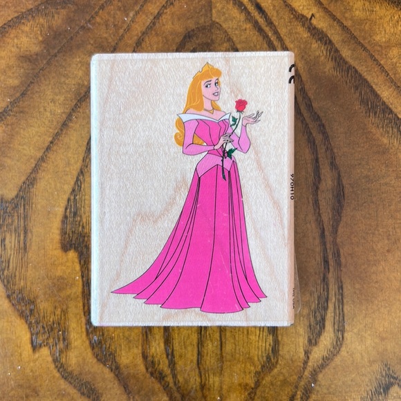 Disney Sleeping Beauty Rubber Stamp - Picture 1 of 4